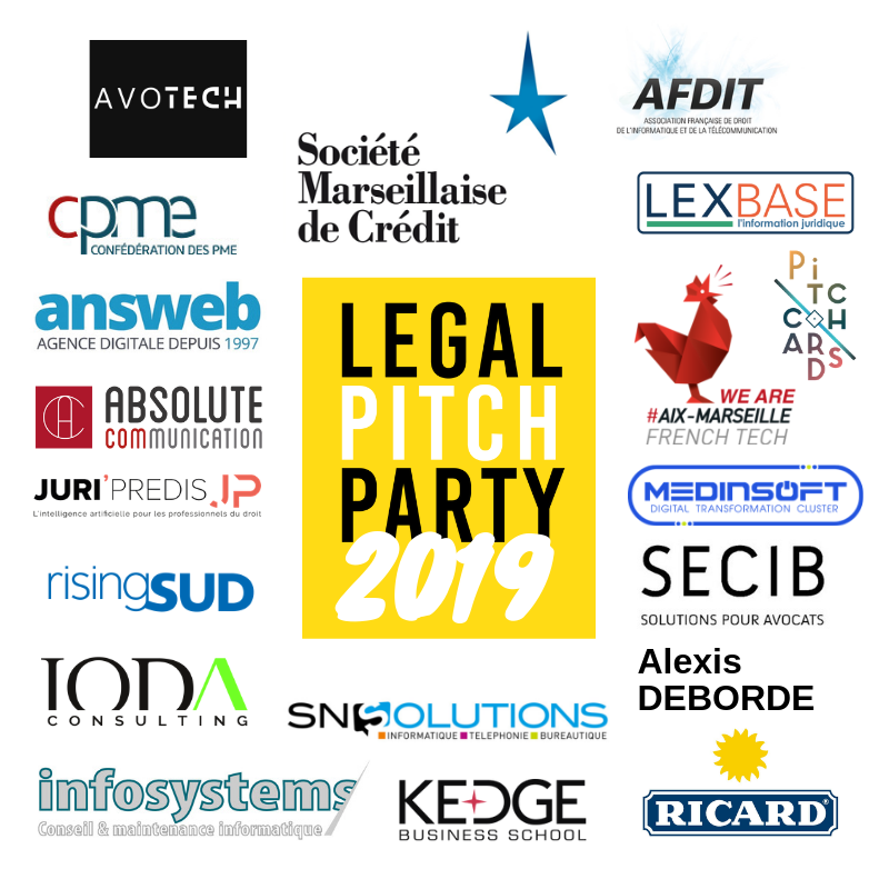 19.06.2019 II [Legal Pitch* Party]
Le Barreau de Marseille &amp; l'<a href="/IncubateurMars/">Incubateur Marseille</a> tiennent à remercier l’ensemble des #partenaires de la #LegalPitchParty ! On vous attend nombreux le 19 juin à 9h30 à la Maison de l'Avocat !
Pour vous inscrire ➡️ ow.ly/hF8450uBBeI