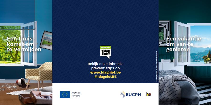 Wil je weten hoe je je woning beveiligt tegen inbrekers? Kom dan op 18/06 van 17.30 tot 21 uur naar het grasveldje in de Arthur Meulemanslaan in Heverlee waar de diefstalpreventieadviseurs je informeren hoe je dit het beste aanpakt. #1dagniet