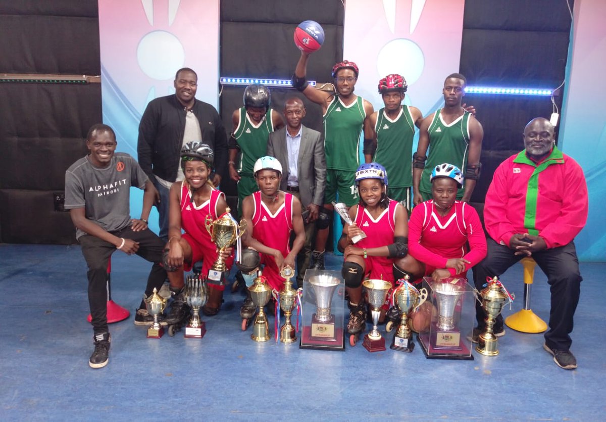 rasgodie's tweet photo. the @Rollball_Kenya team live in @citizentvkenya as we prepare for the 5th World cup in Nov in India..
#KenyaRollball2019 https://t.co/3k40swcVA5