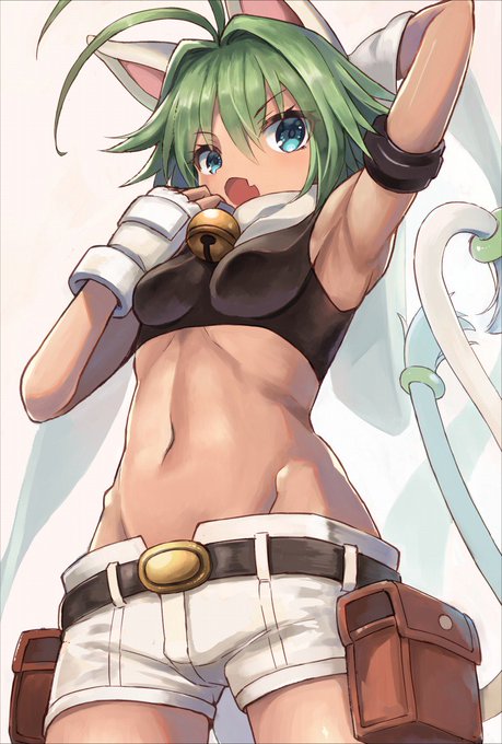 ベリルとハクレンちゃん 