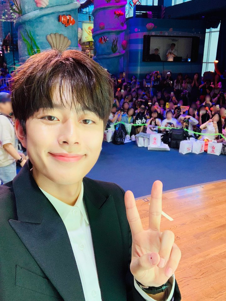 [#유선호] 소아당뇨대축제때~~ 항상 응원할게요 화이팅!!❤️