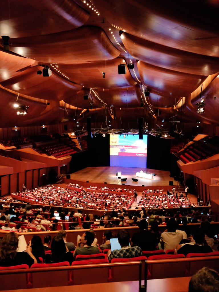 LisaPauw's tweet photo. Impressive venue @OHBM #OHBM2019 https://t.co/wvLo4V5Z7j