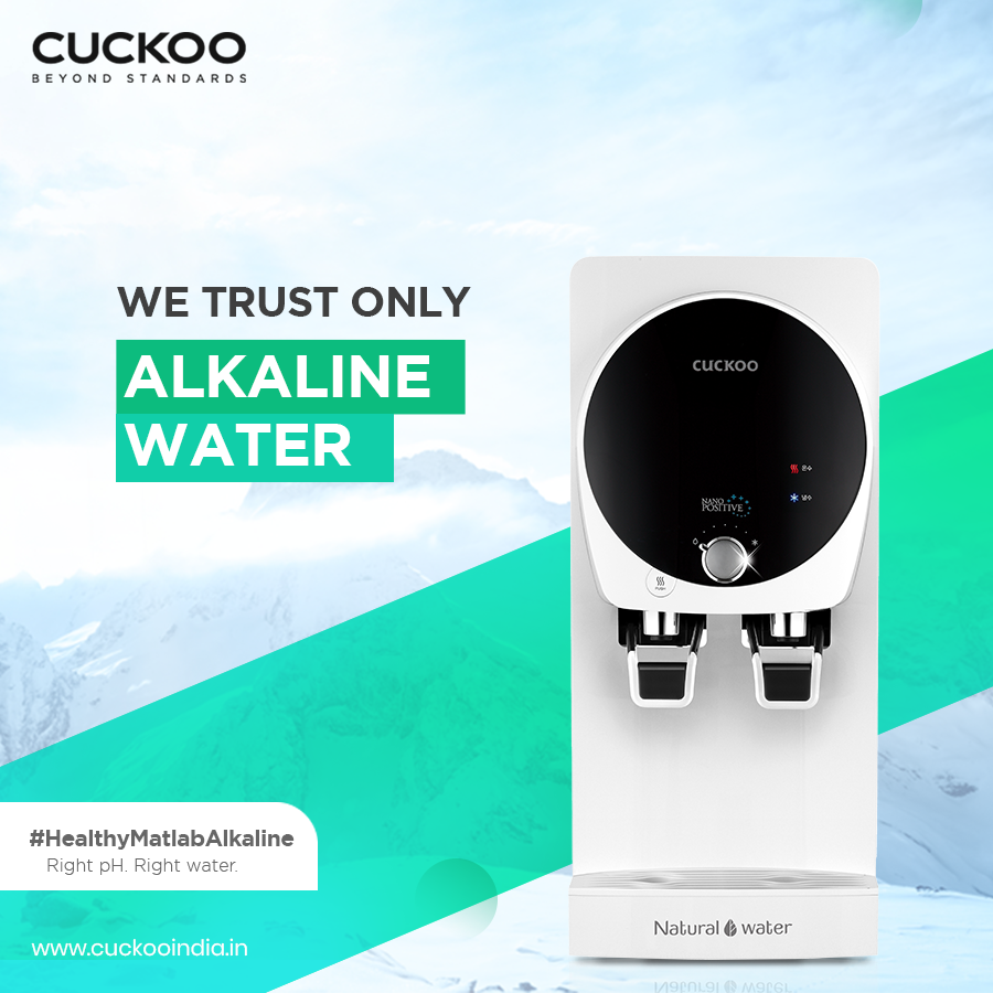 Cuckoo India When It Comes To Trusting Drinking Water Stick To Alkaline Because Acidic Water Poses Health Risks Such As Diabetes Amp High Levels Of Cholesterol It S Advisable To Avoid