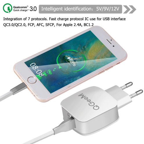 promosali's tweet photo. #unas #qualcomm #fastcharche Быстрая универсальная зарядка QGEEM QC 3.0 USB Qualcomm Quick Charge 3.0 Phone Charger всего 3.5$ https://t.co/g4DcAuLHL2 https://t.co/p5DOSUeL7d