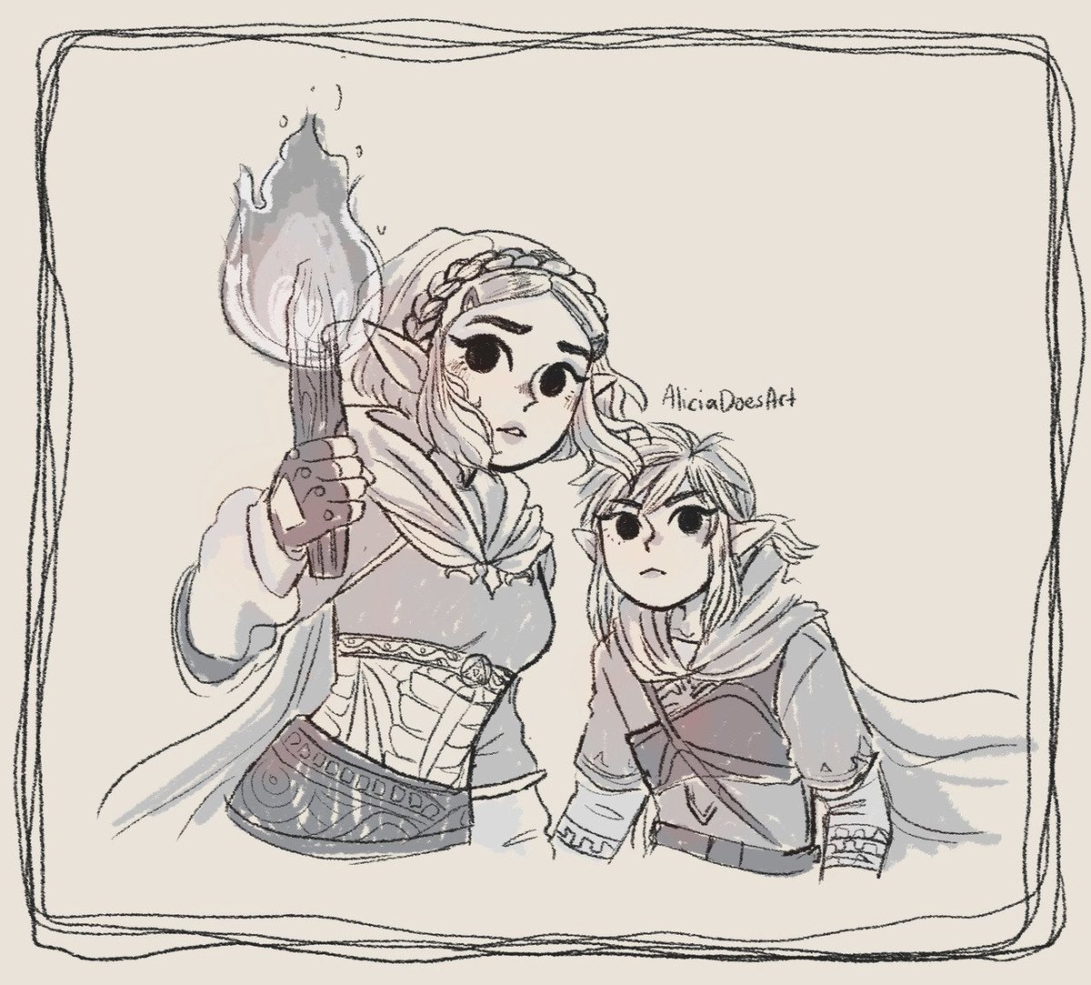 HNG SHE'S CUTE THEYRE BOTH CUTE
#BreathoftheWild 