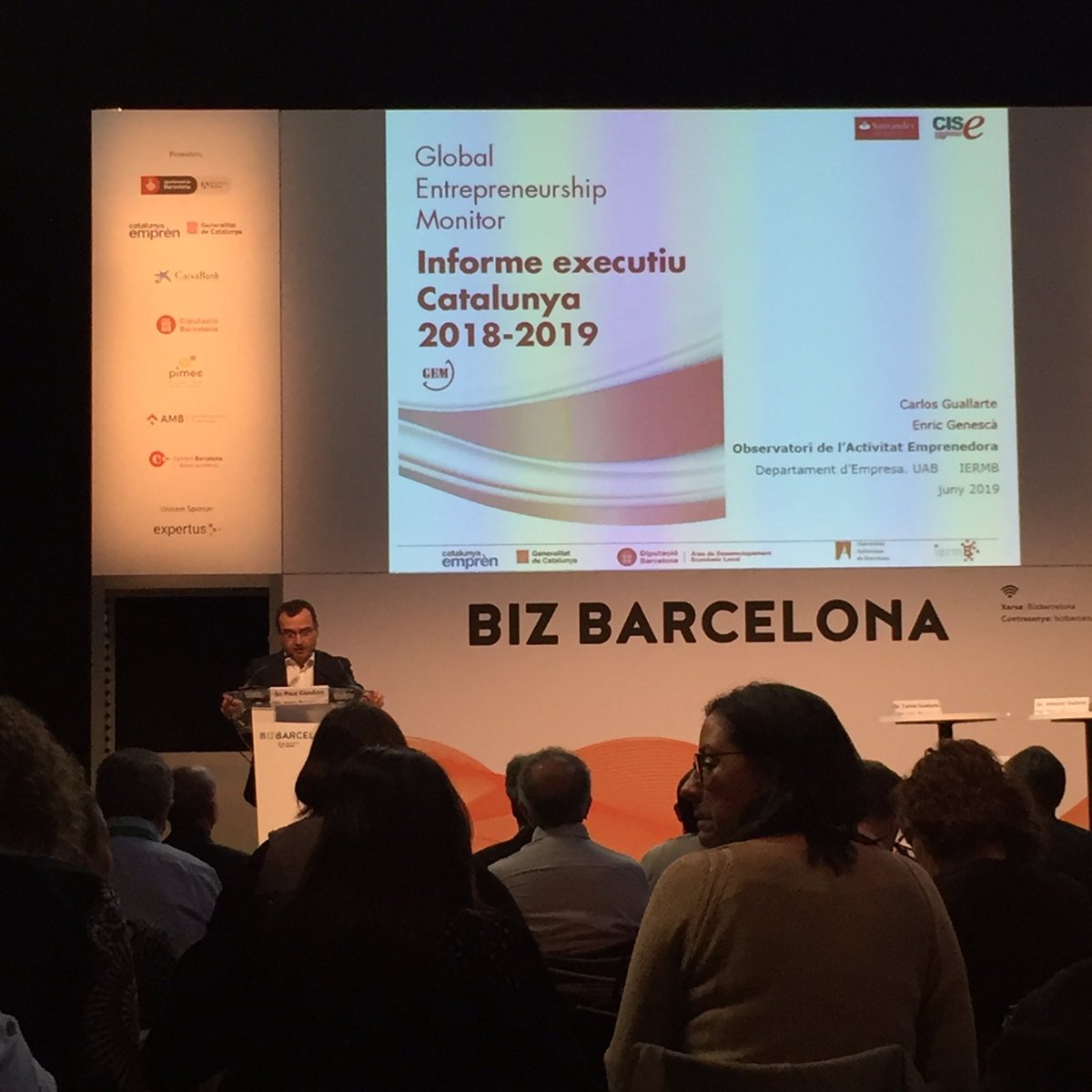 aiamax's tweet photo. Walla 🧐 taxa emprenedora al 8,13% (a espanya 6,3)
@empresacat i @diba presentaran els resultats de l’Informe GEM 2018-2019 (Global Entrepeneurship Monitor) que mesura l’activitat emprenedora a Catalunya. Al @bizbarcelona per @PereCondom
#Datacatering https://t.co/geE6MQdcMJ
