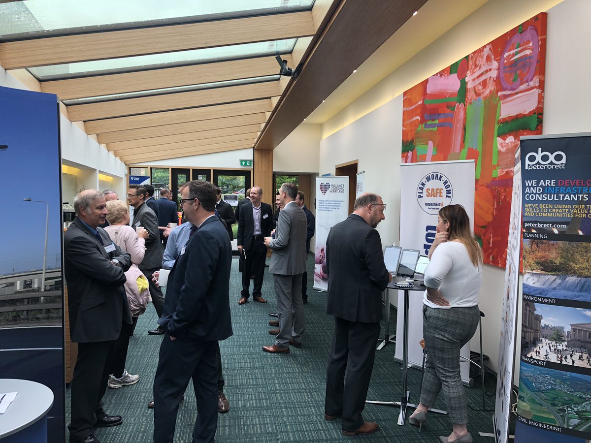 Busy scene ahead of today’s East of England conference <a href="/CIHTUK/">CIHT</a> ‘achieving better value through transforming services and delivery’