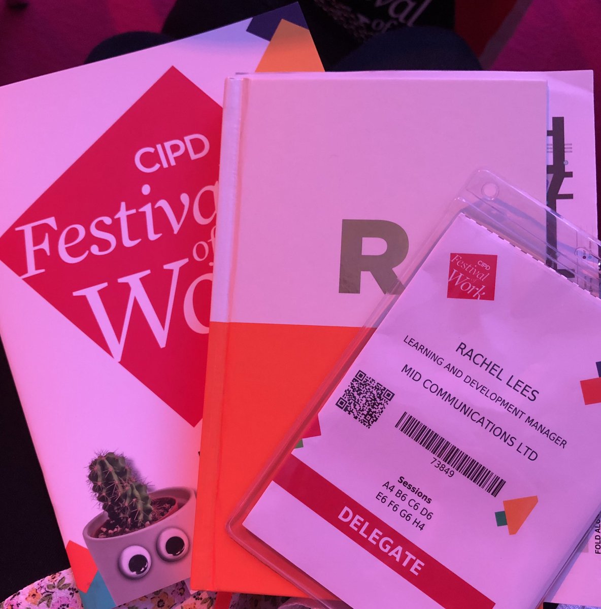 Here and ready for <a href="/FestivalofWork/">Festival of Work</a> looking forward to an inspiring couple of days of great content, as <a href="/CIPD_Events/">CIPD Events</a> always deliver! #weseekpersonalexcellence