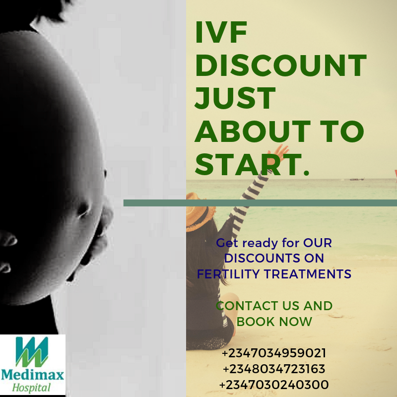 MedimaxHospital's tweet photo. WATCH THIS SPACE FOR SIGNIFICANT DISCOUNT ON IVF TREATMENT. 

.
#medimaxhospital #medimax #fertility #IVF #hope #infertility #spermcount #ttc #abuja #obstetrics #gynecology #assistedreproduction #fibroids #womenshealth #pregnancy #twins #childbirth #menopause #menstruation https://t.co/jGRBVetr2x