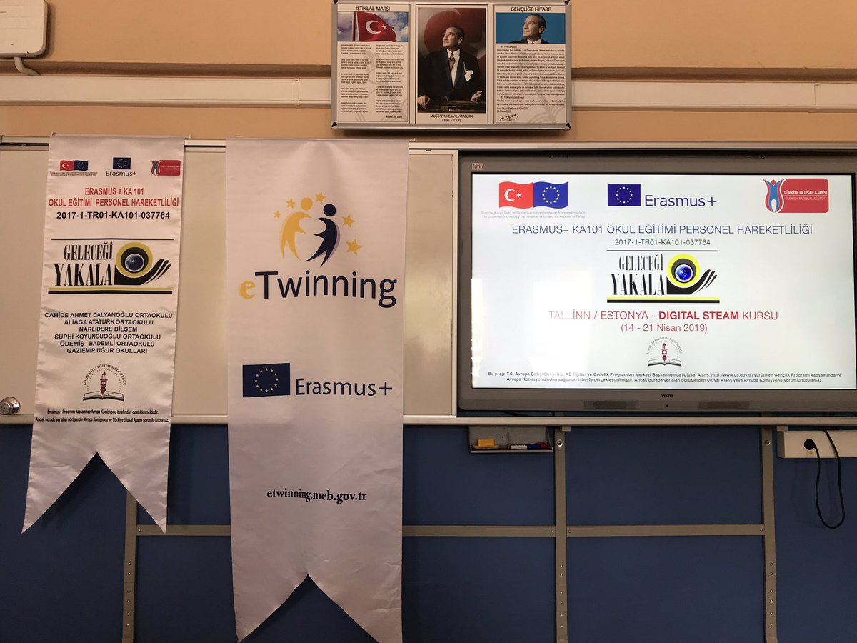 gelecegi_yakala's tweet photo. Geleceği Yakala Projesi Yaygınlaştırma Etkinliğimiz için Ödemiş’deyiz.@izmir_ilmem @izmir_mem_arge @yahsiomer @ulusalajans #ErasmusPlus https://t.co/S1aHC6Q5Db