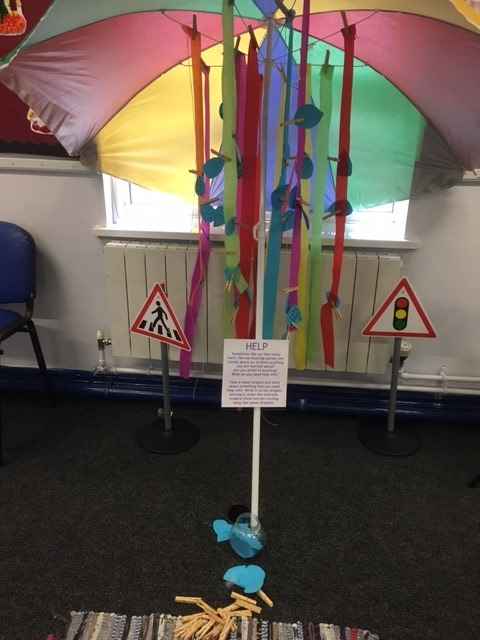 A week of mindfulness and reflection for the children, thanks to St Peters Church, Guildford.