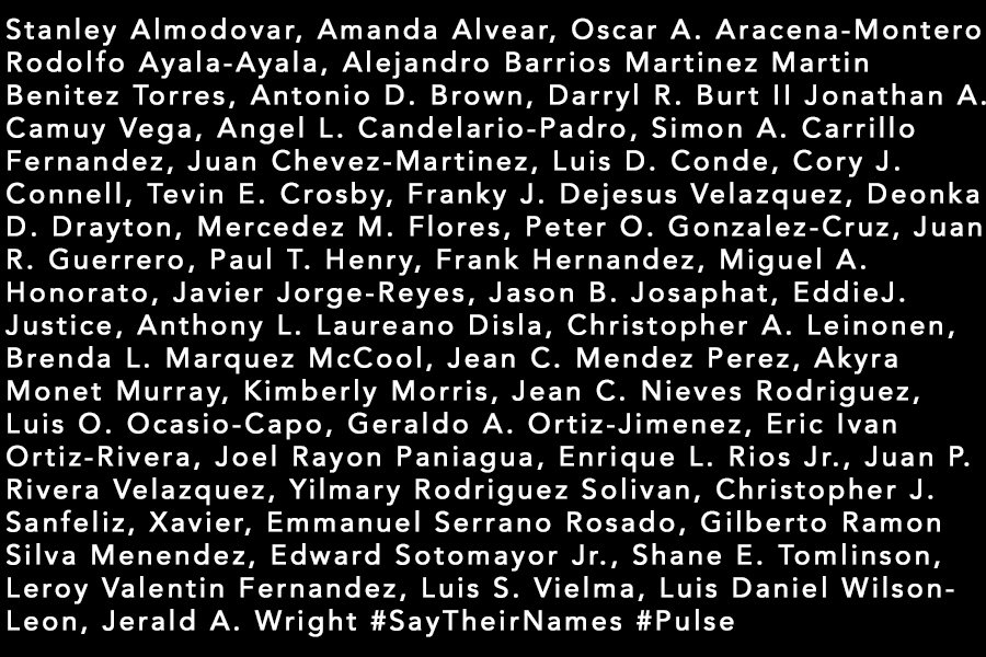 Today marks 3 years since #Pulse 💔 #SayTheirNames