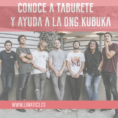 Recuerda que aún puedes participar en el sorteo Lunatics de <a href="/taburetegram/">t a b u r e t e</a> ... Apoya a <a href="/kubuka_mxe/">KUBUKA</a> y entra en un sorteo de una entrada doble especial. Entra en lunatics.es

#experiencia #sorteo #solidario #lunatics #taburete #kubuka