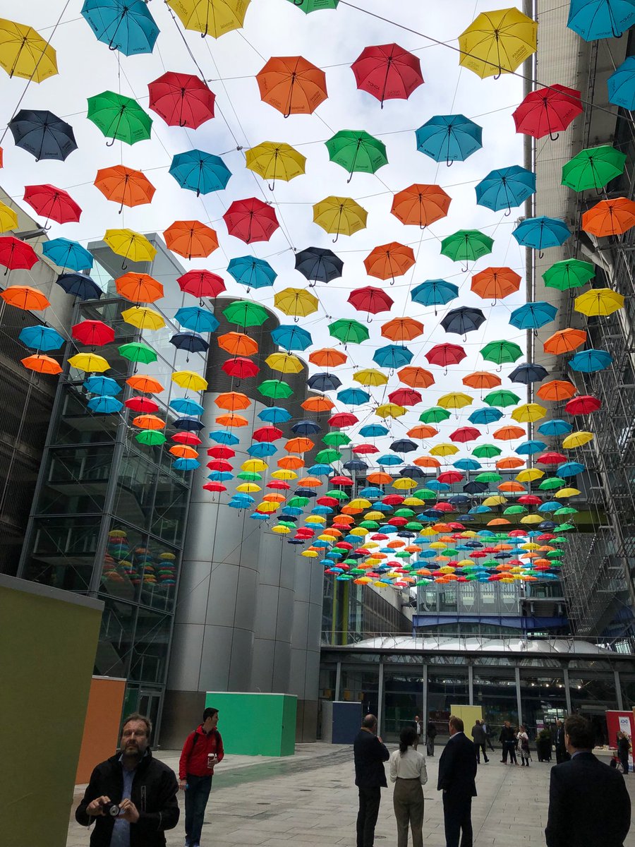 NeurodiversityT's tweet photo. The 2019 Umbrella Project Launches today in Heathrow T5 &amp;Liverpool City Centre. Celebrating the intelligence, ability &amp; employability of those with ADHD, Autism, Dyslexia Dyspraxia +. Joined by 100’s of schools &amp; Media City - Join In &amp; post your photo with an☂️ #UmbrellaProject https://t.co/9JDWKbadRq