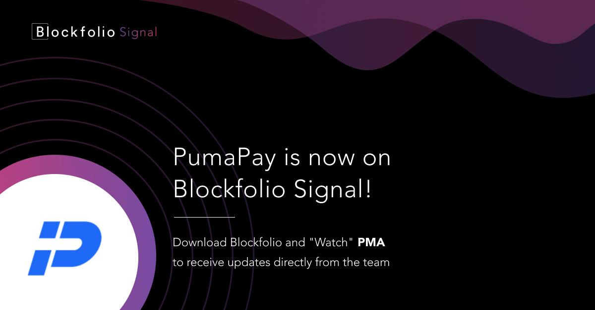 PumaPay tweet media