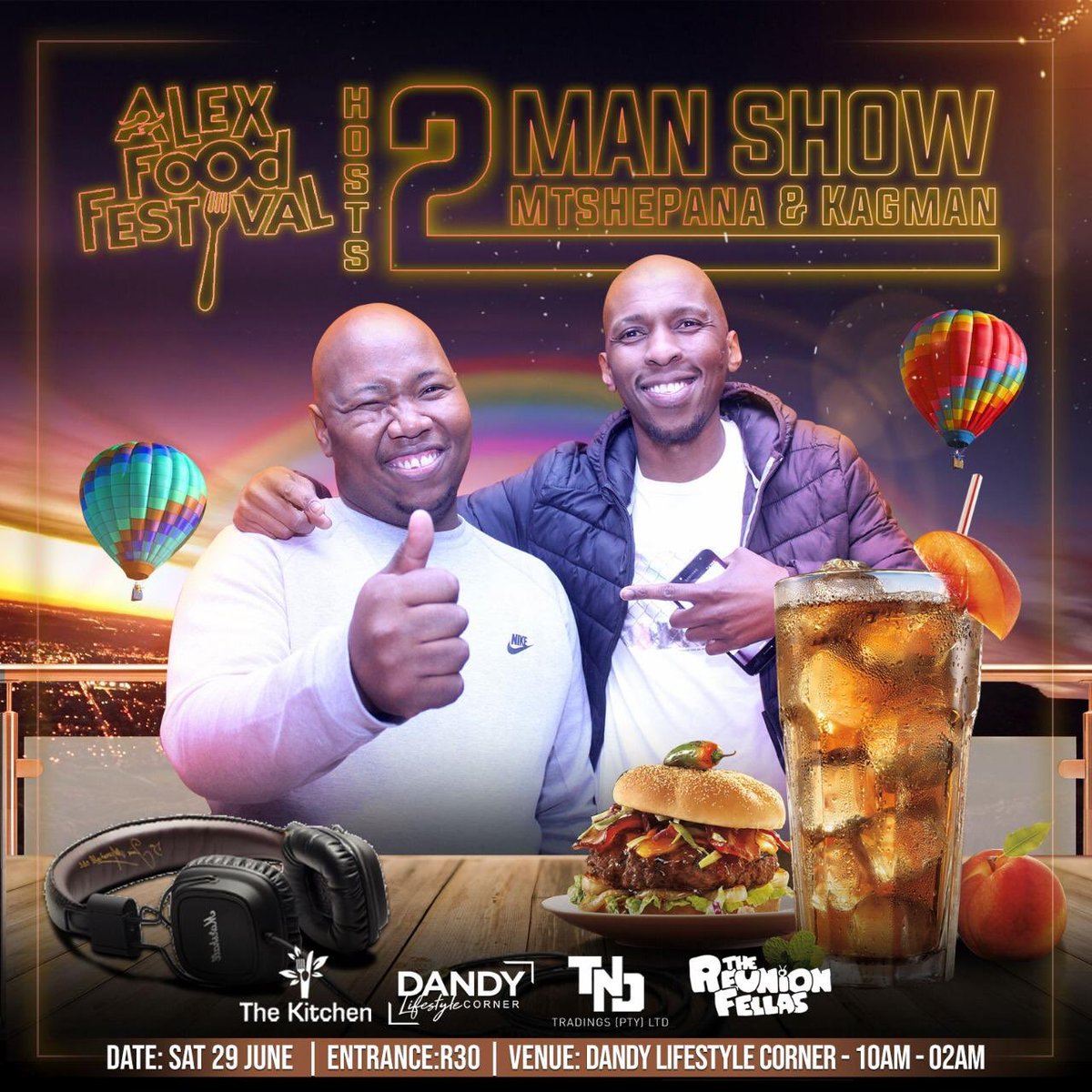 MtshepanaBigdaw's tweet photo. Siyabanika #TwoManShow #FoodFest #DiloTsateng #BigKag #Speakarasaphanya #DayVibes 🔥🔥🔥🔥 Ur Support Be Highly Appreciated Thank You 😊 @AlexFoodFest @djkagman1 https://t.co/NOAuVEr6mh