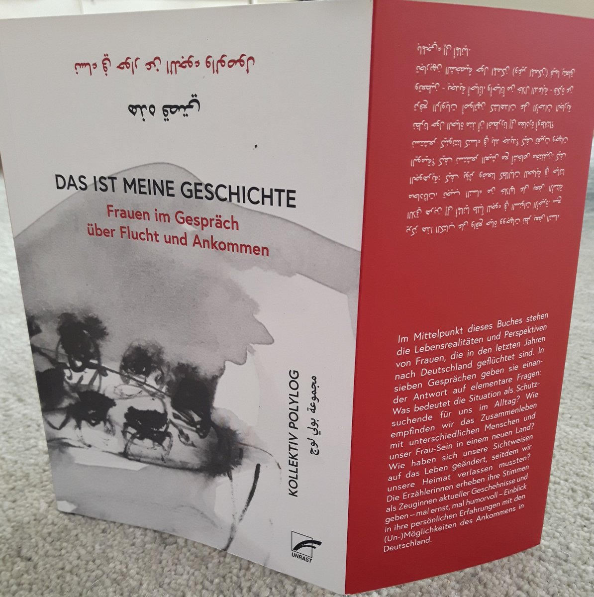 h_dilger's tweet photo. Out now! In "Das ist meine Geschichte", women tell each other their stories of flight to, and arrival in, Berlin - in a collaborative project with anthropology students & lecturers @FU_Berlin & @iwspace; more info @UnrastV: https://t.co/bu02FWhUZJ via @mvbz_fuberlin @kdohrn83 https://t.co/CCwqMMLm5t