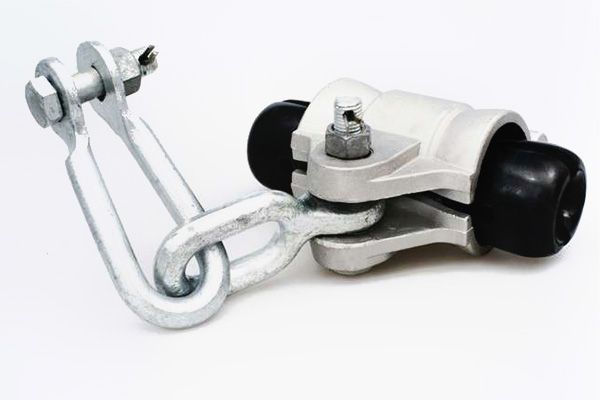 Short Span Tangent Line Clamp For ADSS (ADQ) 
Component: 
rubber clamp piece, cover shall, U-shaped hanging loop, bolt, nut, etc. 
Characteristic: 
Simple structures, easy installation, and to lower the costs of the project.