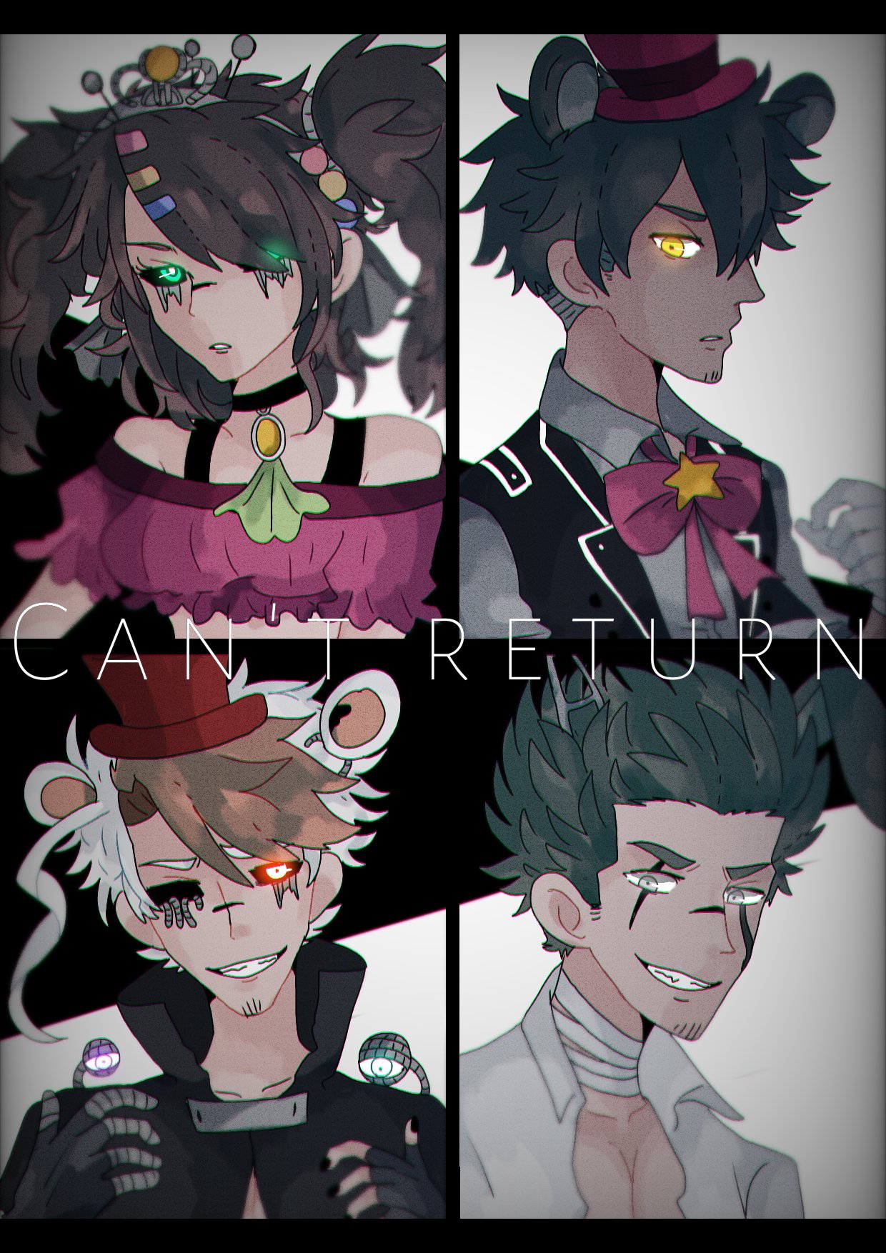 擬人化 手描き アナログイラスト 2 Yahoo!オークション - 同人・手描きイラスト アナログ【猫耳