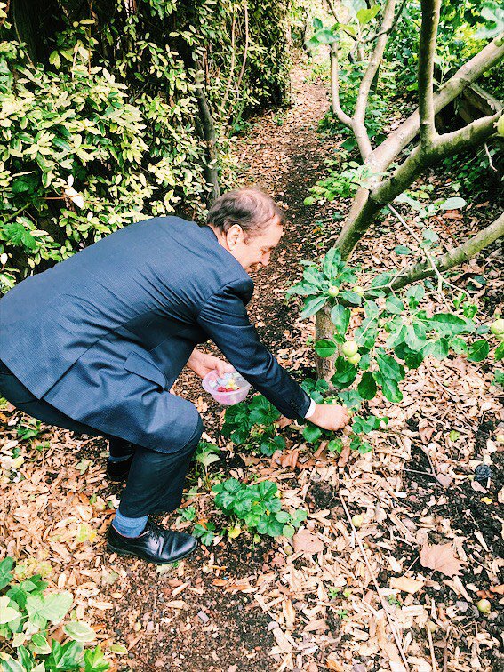 AlaraCereals's tweet photo. Did you know breakfast grows on trees? And shrubs? Our founder, Alex, has picked his own fruits to enjoy with some Alara Classic Apple Bircher Muesli to celebrate Wake Up To Organic today. #WakeUpToOrganic https://t.co/ofJbnF3Q5w https://t.co/BXgCsQI2Nd