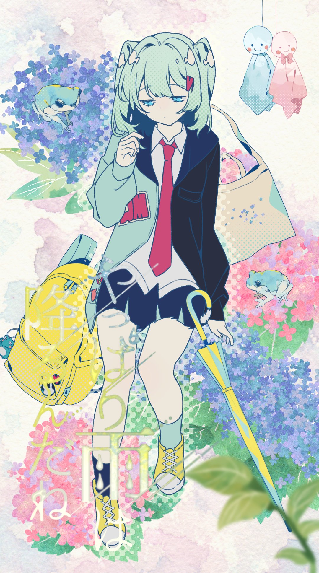 おむたつ Di Twitter やっぱり雨は降るんだね ぷす Mvイラスト担当させていただきました 梅雨の季節にピッタリなのでぜひ T Co Uc7tyjmuvh