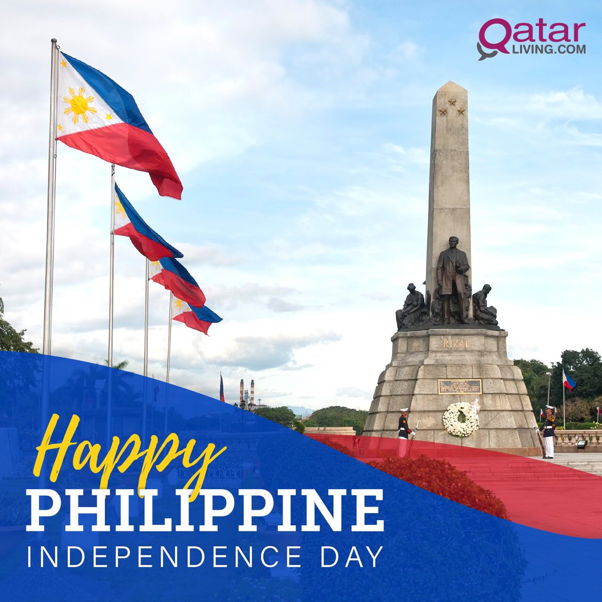 Wishing our Filipino community a very happy #philippinesindependenceday !
We at #QatarLiving appreciate the impact and importance the #Filipino community has in #Qatar, and look forward to many years further of supporting our community!
#QLcommunity
#philippines