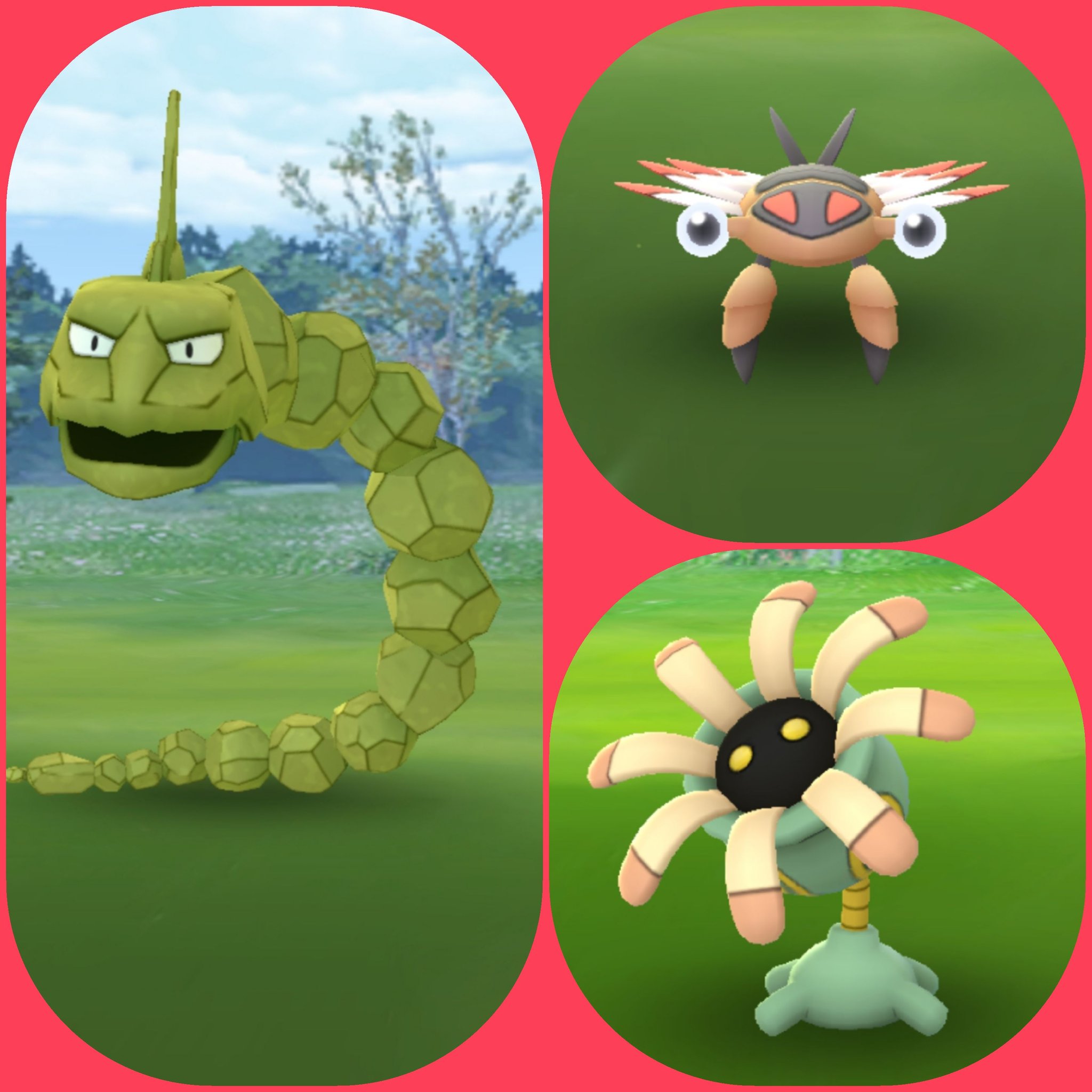 Amazinghisa 今日のポケモンgo活動 アドベンチャーウィークお疲れ様でした 新実装の色違い3種類全て捕獲 イワークタスクは未開封2つあるのでイワーク以外は進化 真紅はカッコいいですね レイドはクレセリアでしたが 今日も色違い出ず