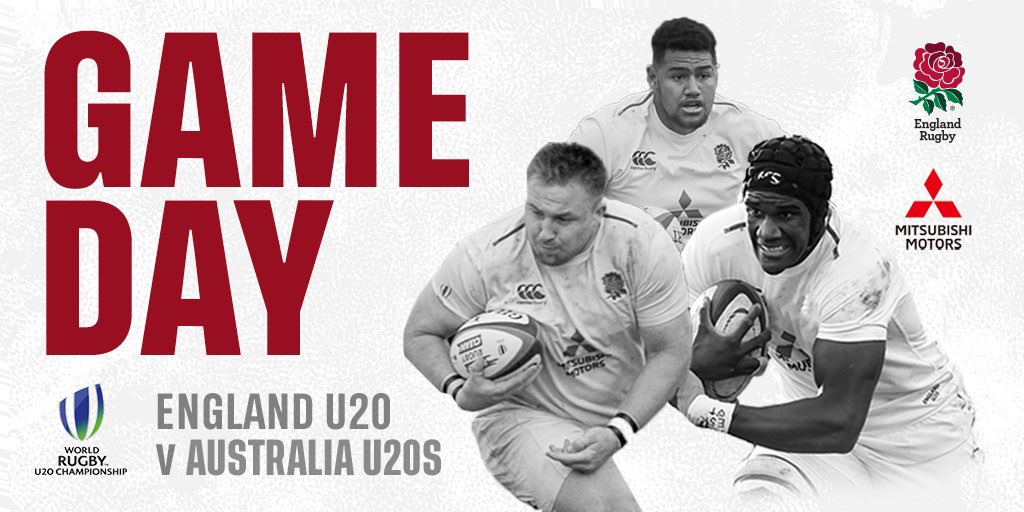 🌹 It’s game day for England’s future stars. 

📺 Watch England U20s v Australia, live on @worldrugby from 7.30pm.

#WorldRugbyU20s ✨
