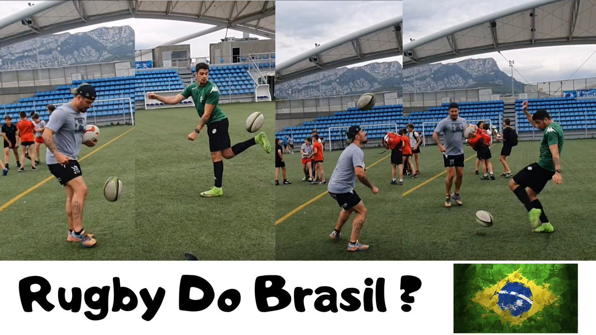 LMoustaki's tweet photo. Des tricks shots version rugby.
#rugby #dudeperfect @DudePerfect

 https://t.co/Ax0Q5RG7dX https://t.co/CFA0L2If9U