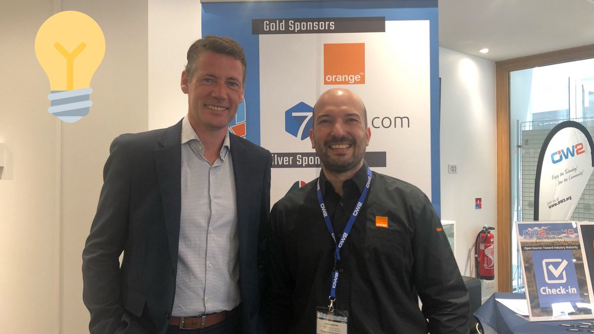 Silvério Santos and <a href="/KoenVermeulen70/">Koen Vermeulen</a> "Open source is an asset"
#OW2con
 
#WeAreOne