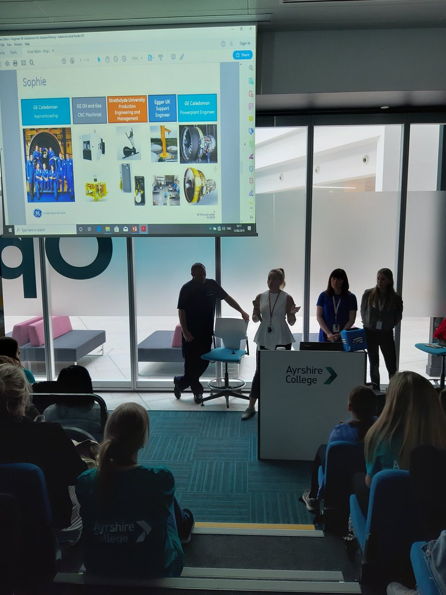 SmartSTEMs's tweet photo. Alasdair Heron Head of #Engineering @AyrshireColl kicking off today's event along with our @livsmartstems #ThisAyrshireGirlCan #CollabIsKey #STEM https://t.co/AglNHQbEEX