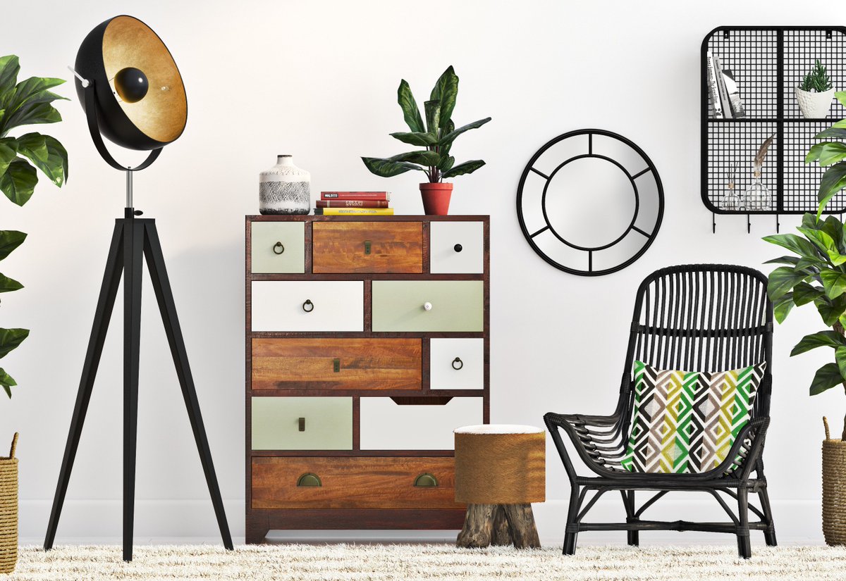 Keen on green? Hints of this hot hue will give your space a touch of the tropics – minus the airfare. wayfr.co.uk/ULiXWB