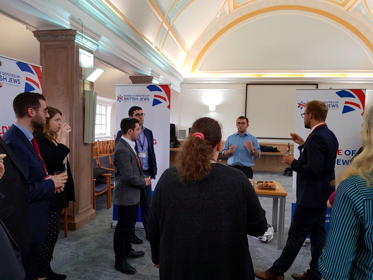 BoardofDeputies's tweet image. It was lovely to co-host a networking event with @CSJewishNet last night at @DefraGovUK. Many thanks to Ambassador Designate to Ukraine @melsimmons24 for sharing some meaningful words about being Jewish and working in the civil service.