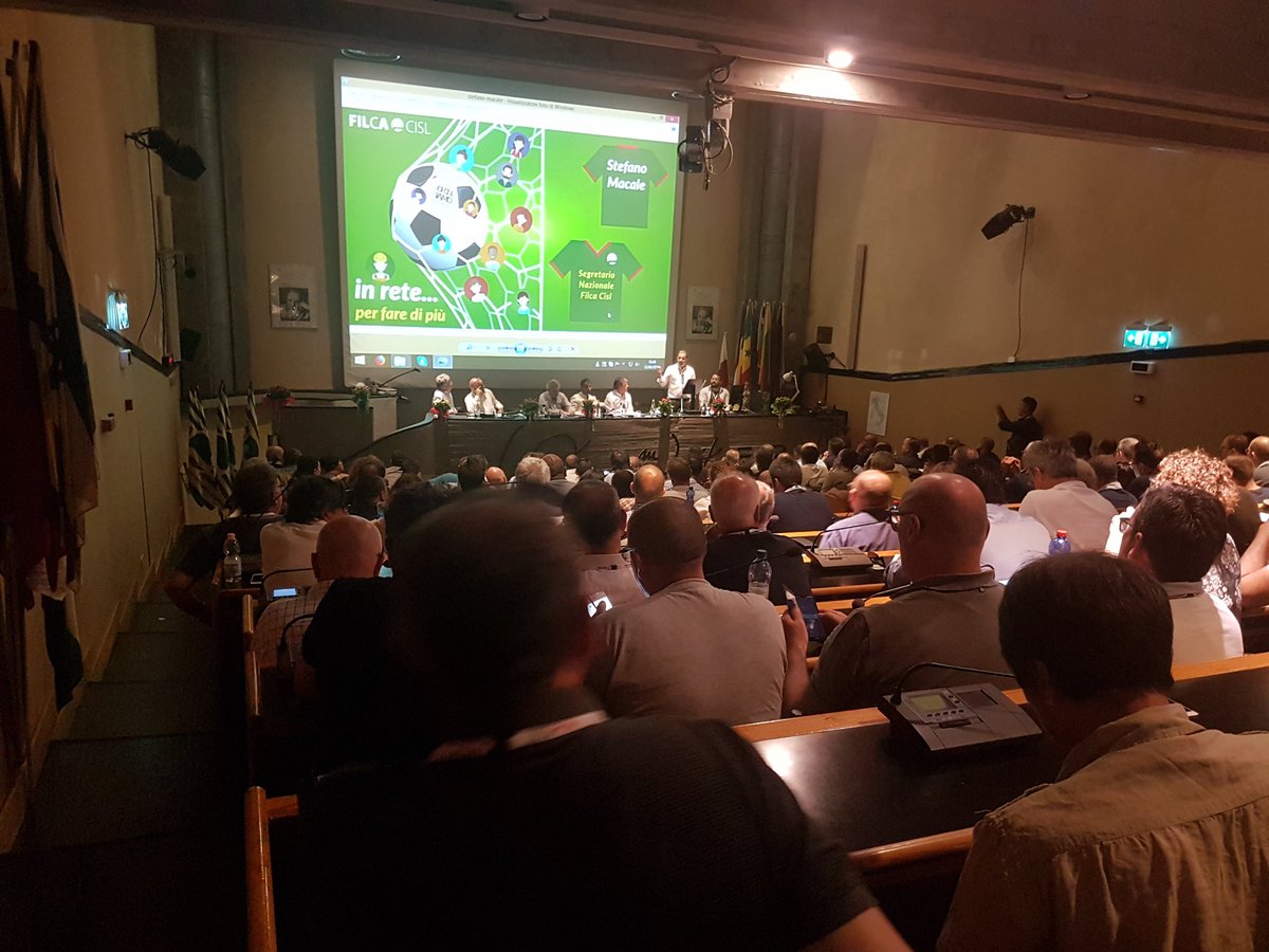 FilcaCisl's tweet photo. #Erice, 2a giornata dell'Assemblea organizzativa della Filca, con il segretario generale aggiunto Luigi Sbarra. 
Si parla di #giovani, #donne, #immigrati, servizi #Cisl, #periferie, #edilizia, #legno, #cemento, #formazione, #comunicazione. #FilcaInRete #noiCISLsiamo #12giugno https://t.co/T5DfZuDSI0