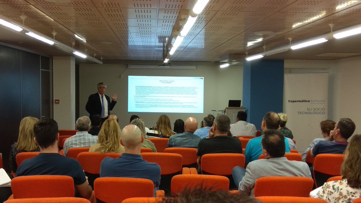 Nueva jornada informativa #SIANE vivida hoy en #Tomelloso.  <a href="/jbautistaNERTIS/">Juan Bautista NERTIS</a> nos expone la Nueva Venta en Ruta para Gasocentros.