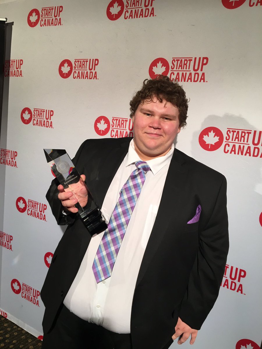 .<a href="/myNBCC/">New Brunswick Community College</a> student Noah Donavon takes home the title of Atlantic Canada Young Entrepreneur of the Year for building his company #PortCityCanada in #SaintJohn #StartupCanAwards