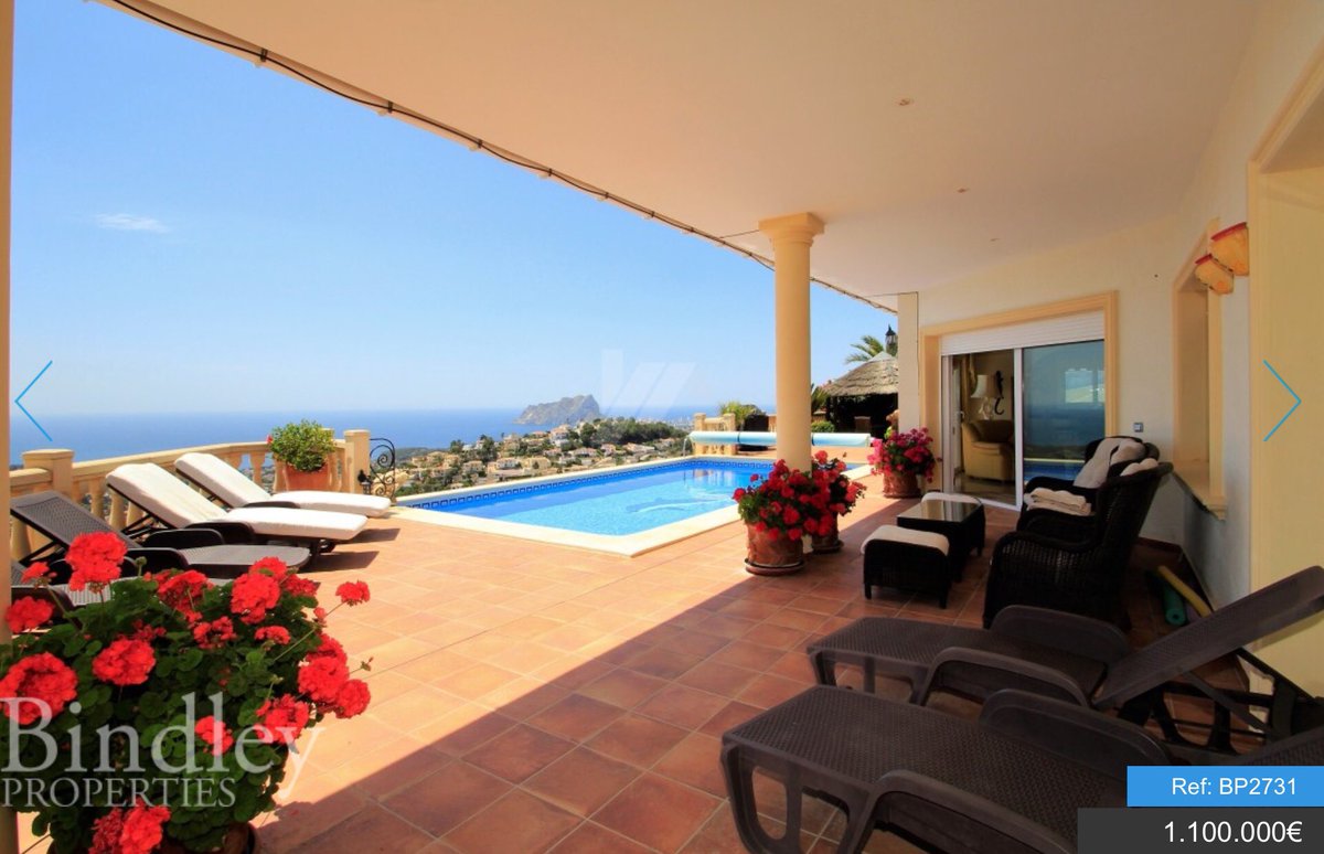 BindleyProperty's tweet photo. 🤗 Te apetece disfrutarlo en persona❓
🏡 290m2. 🌳 1.300m2. 🛌 4. 🛀 3.
‼️Te esperamos‼️👉🏻 https://t.co/ChJkOsyUEL
.
.
.
#bindleyproperties #moraira #realestate #realtors #spain https://t.co/E6zqXgsXW1