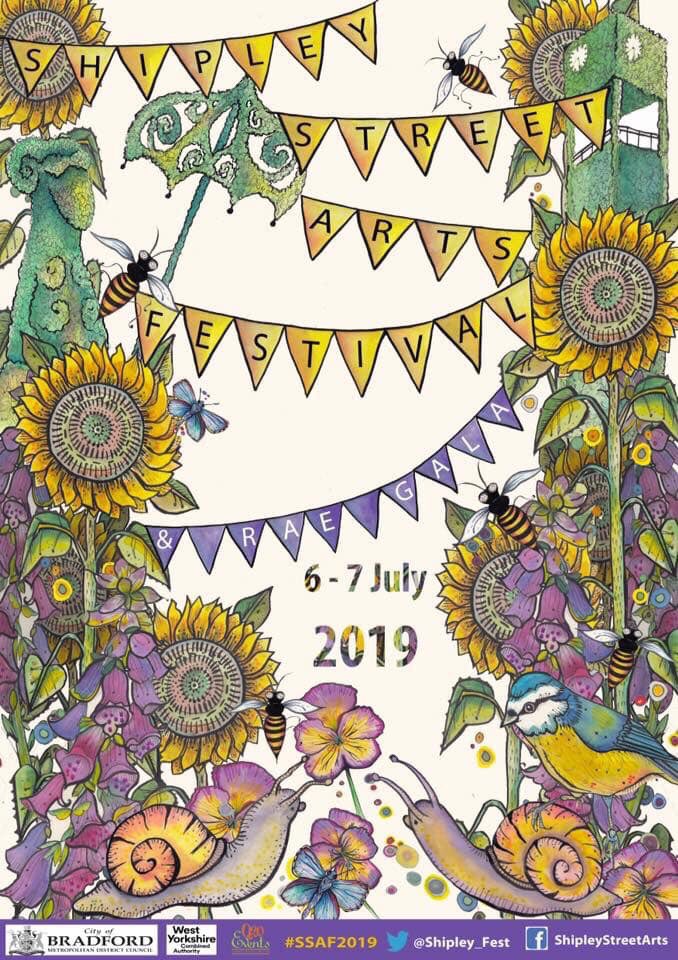 Shipley_Fest's tweet photo. We are so excited that #SSAF2019 is go on 6th July.
SSAF couldn’t happen without our dedicated team at @Q20Events, volunteers and funding thanks to @bradfordmdc and @WestYorkshireCA.
Watch this space as we start to announce our programme!
#StreetTheatre #DayOut #FamilyFun https://t.co/bLgixDh68A