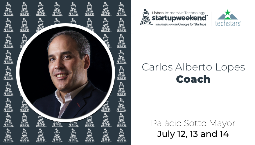swilisbon's tweet photo. Coaches, also referred to as mentors, are described by attendees as one of the most valuable features of the weekend!
We are pleased to announce Carlos Alberto Lopes as one of our coaches!
#SWLIT #immersive #tech #GiveFirst #StartupWeekend #TechStars #Lisbon #LX https://t.co/2N4uOGISHl