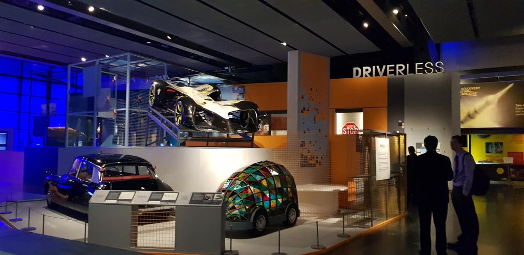 What a fantastic morning at #sciencemuseum #ldn for the opening of #Driverless "Who is in control?". Thought provoking and inspirational stuff. Thoroughly recommended.