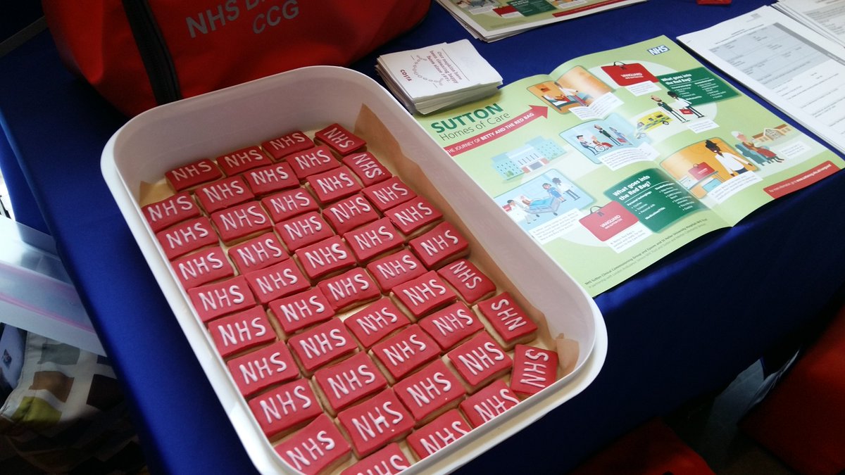 Red Bag Biscuits at PRUH! <a href="/HINsouthlondon/">Health Innovation Network South London</a>
