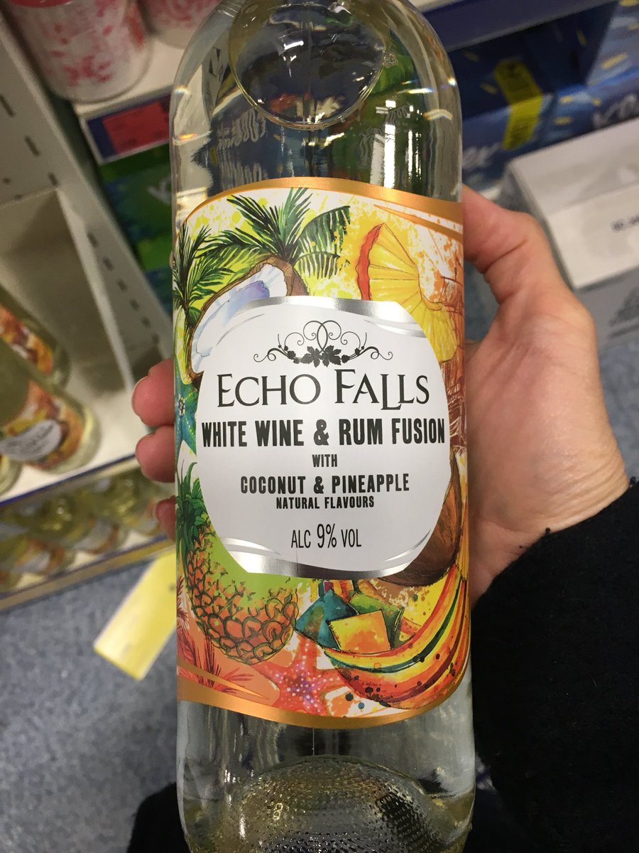 Bagaweeklybargain (@donnabrough3) on Twitter photo This sounds like a proper summer drink🌞NEW <a href="/bmstores/">B&M Stores</a> pick this Echo Falls White Wine&Rum Fusion with Coconut&Pineapple up for £3.99🍍🥥 This sounds like a proper summer drink🌞NEW <a href="/bmstores/">B&M Stores</a> pick this Echo Falls White Wine&Rum Fusion with Coconut&Pineapple up for £3.99🍍🥥