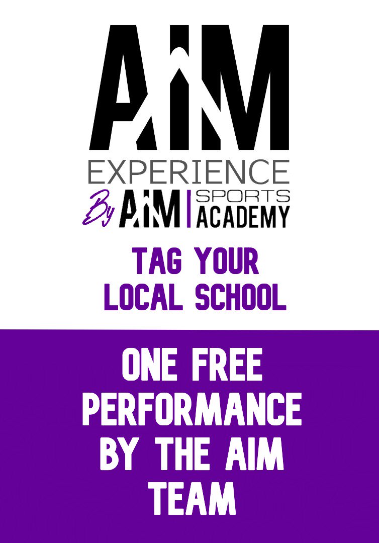 We have done it on our facebook !

If your from Wales Tag and share your local school ! 

Visit: aimsportsacademy.com 

#inspiremovement #aimsportsacademy