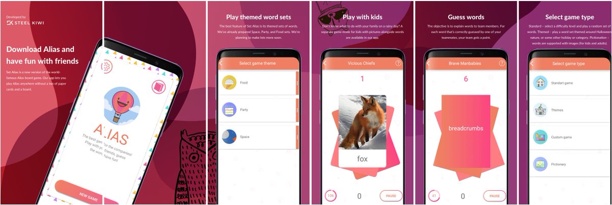 SteelKiwiDev's tweet photo. One more award goes to #Steelkiwi! This time it's Design Nominees that announced @ThemAliasGame as the app of the day! 🎉
@designnominees #designthinking #design #gamedesign #mobiledevelopment #designnominees
https://t.co/IrhY3phDOy https://t.co/1ugnIK2Dvn