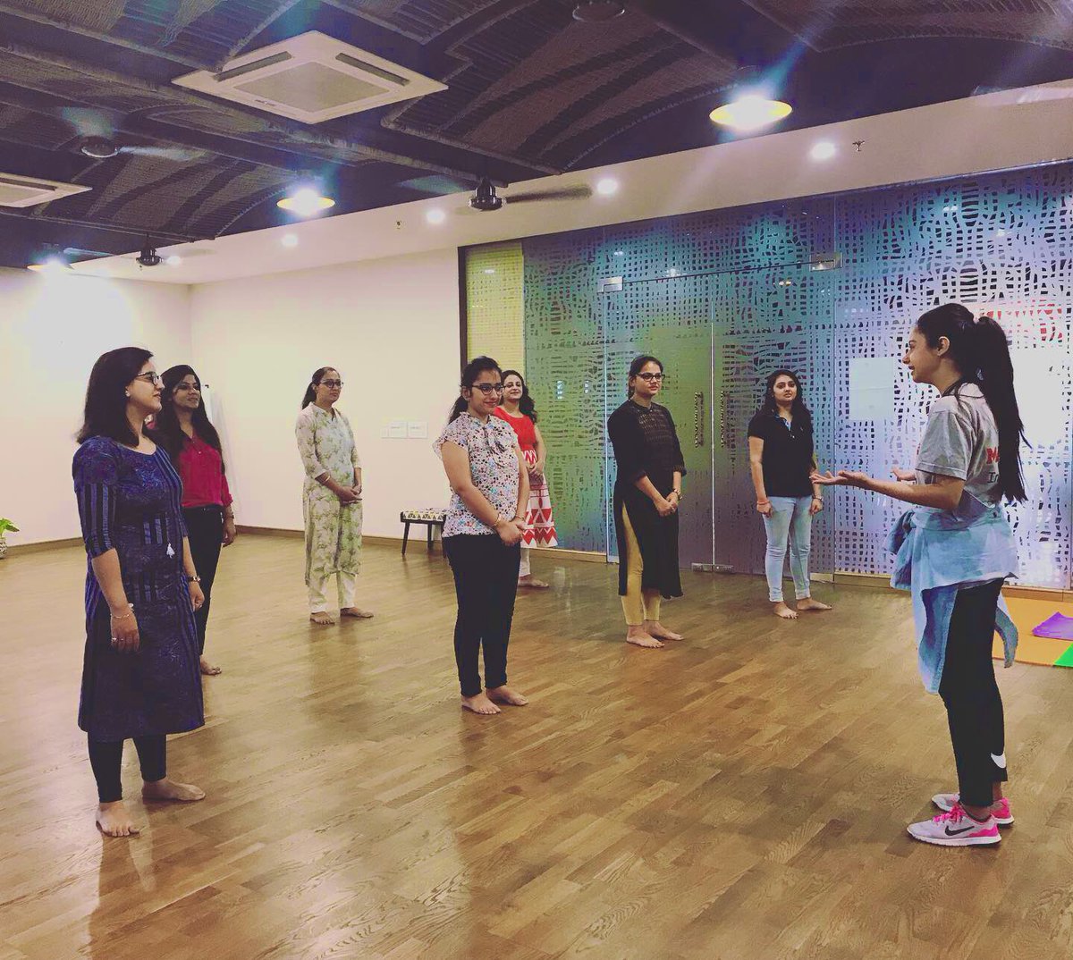JindalArtInst's tweet photo. SHE - Jindal Art Institue’s one of it’s kind interactive Health and Wellness workshop for women concluded today. We thank all participants &amp; facilitators for the energy &amp; positivity that made this day a celebration of stronger, healthier Women. May we know them, May we be them 🙏 https://t.co/8mkxts8ZkO