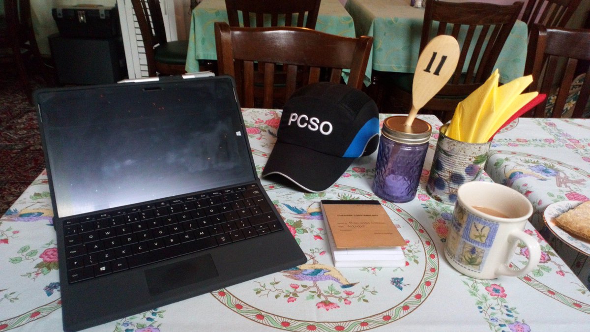 PoliceCongleton's tweet photo. Currently at The Old Saw Mill #Congleton holding a drop in surgery. Any issues call in for a chat, we're here till 11am #PCSOSteele https://t.co/gumIuo4Q2c
