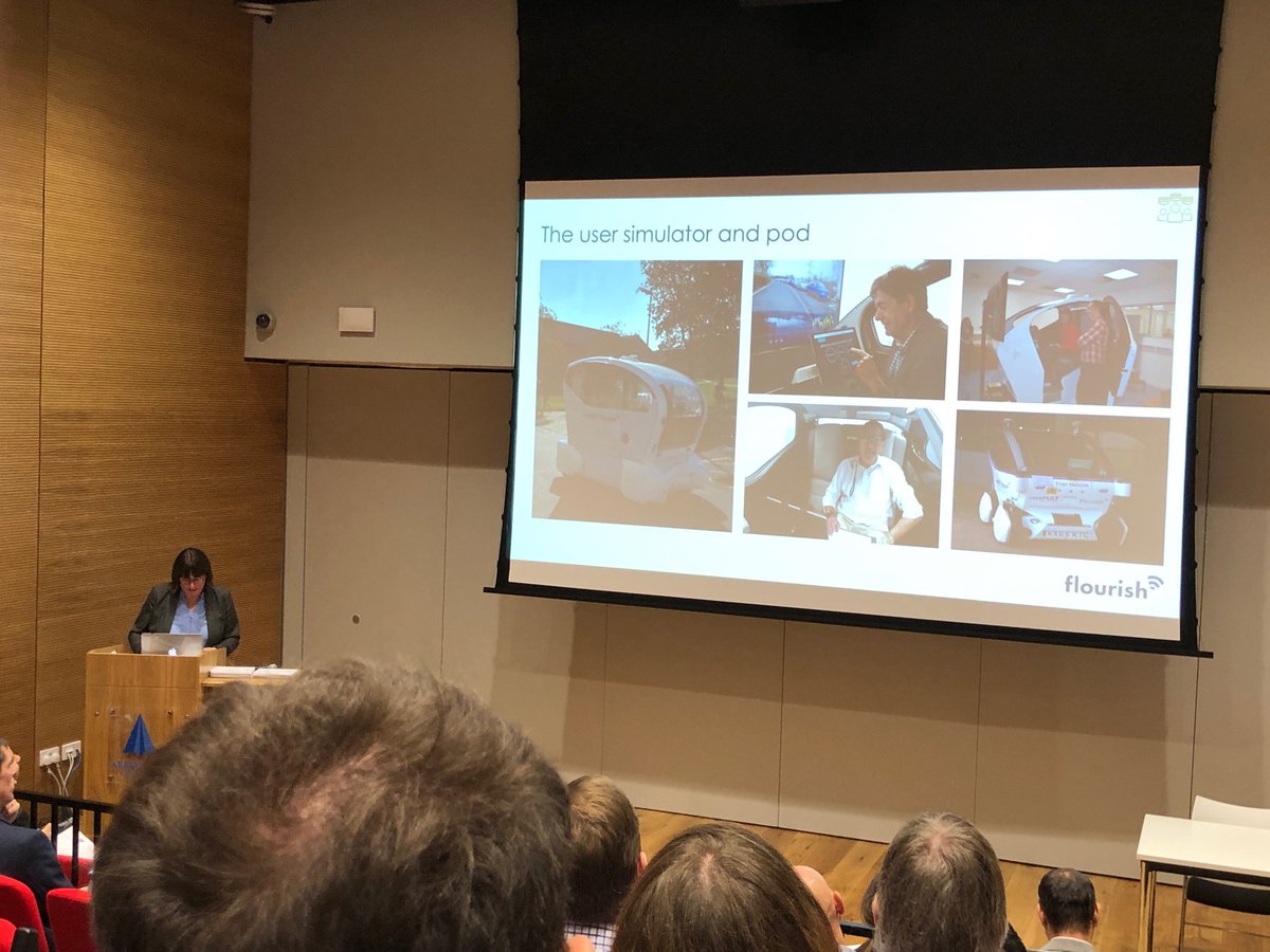⁦<a href="/Tracey_TPlanner/">Tracey Poole</a>⁩ speaking to @ccav ⁦@transportktn⁩ about older adult’s use of CAVs in the ⁦<a href="/Flourish_Cars/">FLOURISH Mobility</a>⁩ project. Great to be involved in some fascinating work and results!