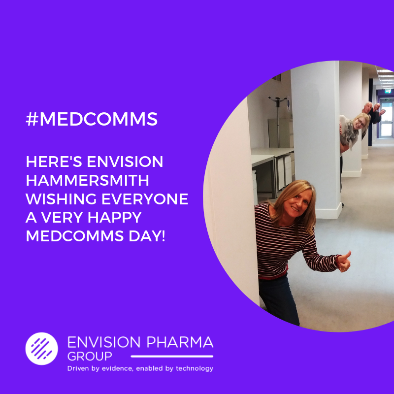 EnvisionPharma's tweet photo. #MedCommsDay #MedComms #Hammersmith #London https://t.co/zo8oVKPMAJ