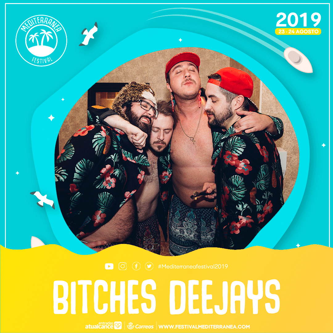 MediterraneaVLC's tweet photo. La locura vendrá de la mano de... @bitchesdeejays 🔥
#Mediterránea2019, ¡prepárate!

1️⃣ Da ‘me gusta’ a esta publicación.
2️⃣ Sigue a @MediterraneaVLC.
3️⃣ Haz RT. 

Consigue tu abono en 🎫 https://t.co/iNJmMrkhiW . https://t.co/ye63K4GH69
