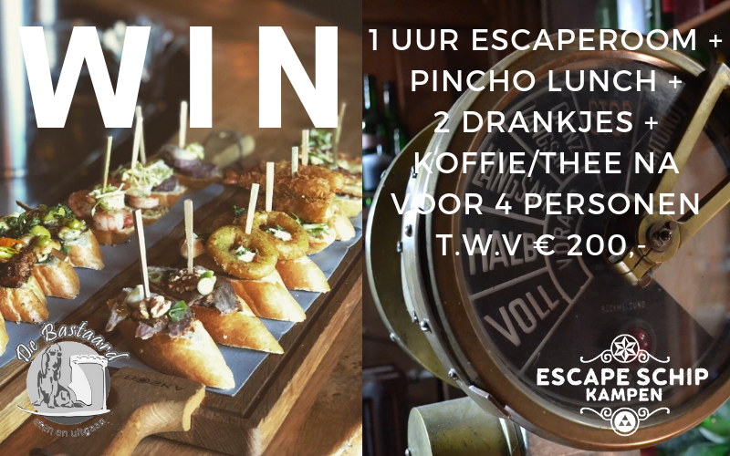 Heb jij al meegedaan aan de winactie van  @rondvaartkampen  en @de_bastaard? Je kunt nog een paar dagen meedoen. bit.ly/2KckLIf #visitkampen #escapeschip #pincho
